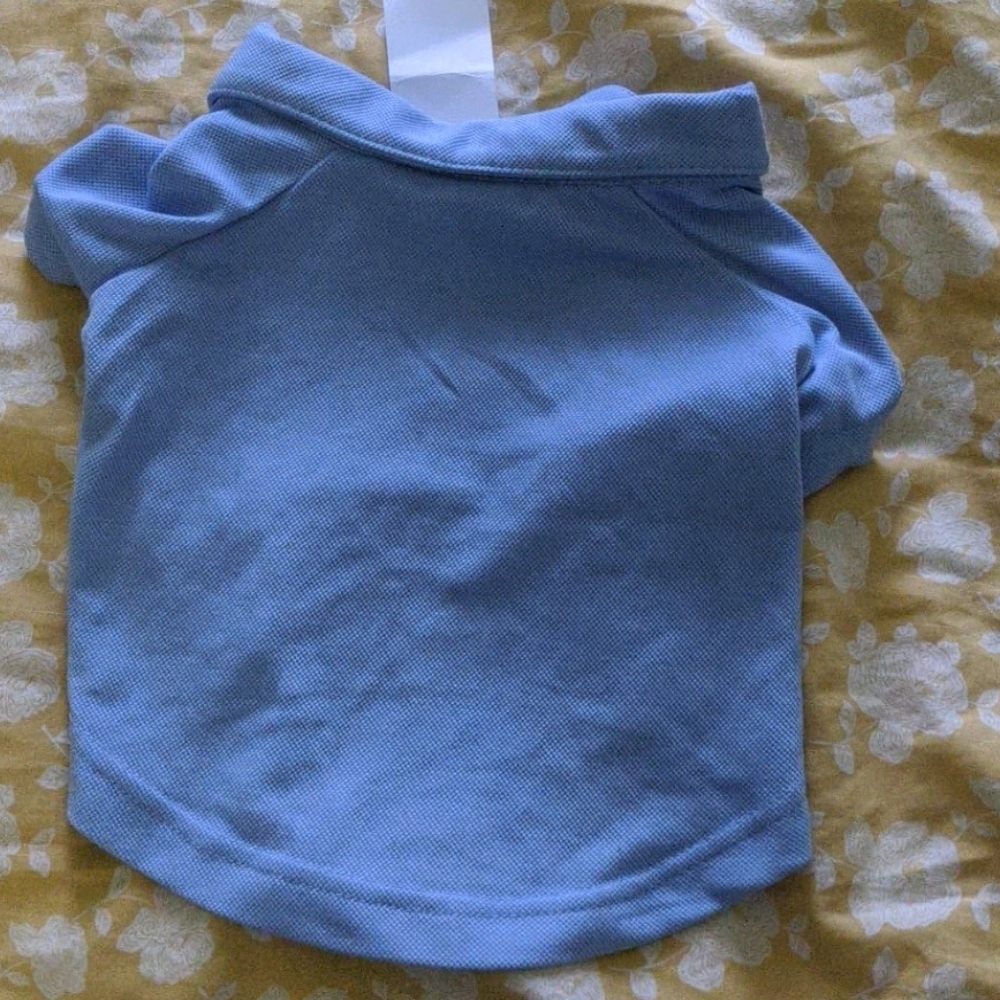 NWT Old Navy Light Blue Polo for dogs gift